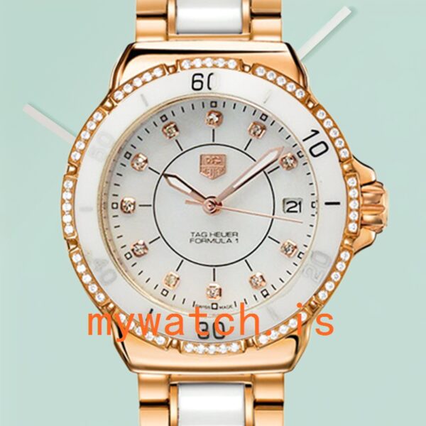 Tag Heuer Formula 1 38mm Formula1WDB-010 Ladies Rose Gold-tone Bracelet: A Timeless Piece for the Elegant Woman