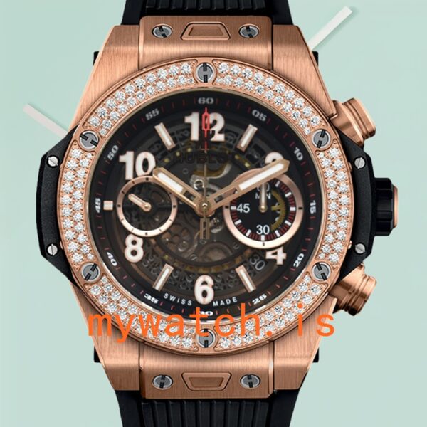 Hublot Big Bang Men 44mm 411.OX.1180.RX.1104 Black Dial: Authentic vs. Replica