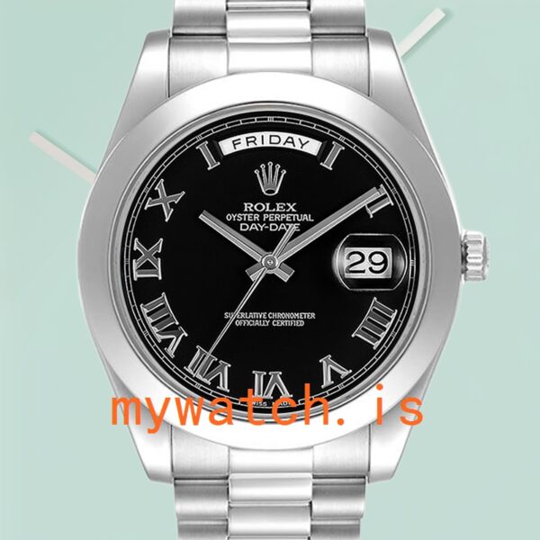 Rolex Day-Date 41mm Mens 218206 Automatic Stainless Steel: A Timeless Masterpiece