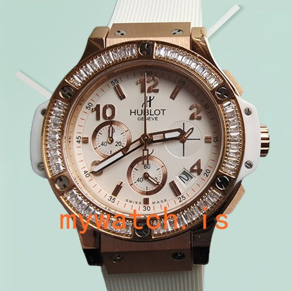 Hublot Big Bang Ladies/Mens 38mm/44mm 341.PE.230.RW.114 Rubber Band: Luxury Meets Affordability