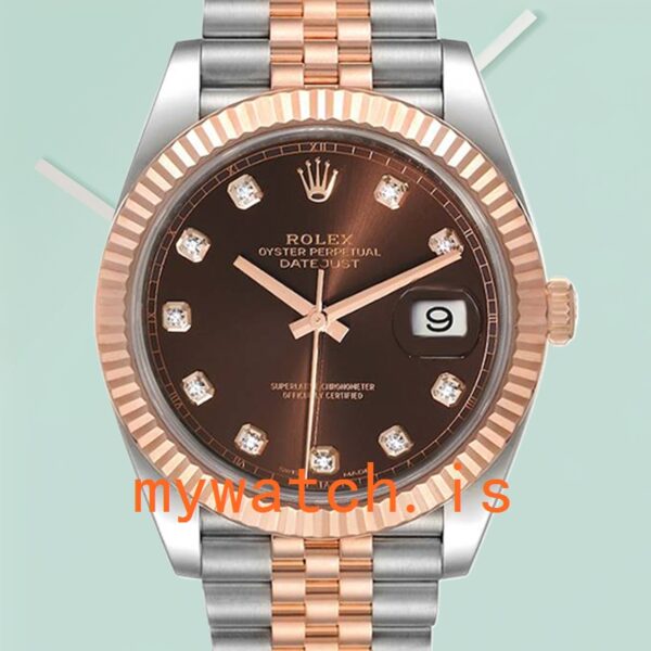 Rolex Datejust 41mm m126331-0004 Men’s Silver-tone: A Blend of Elegance and Precision