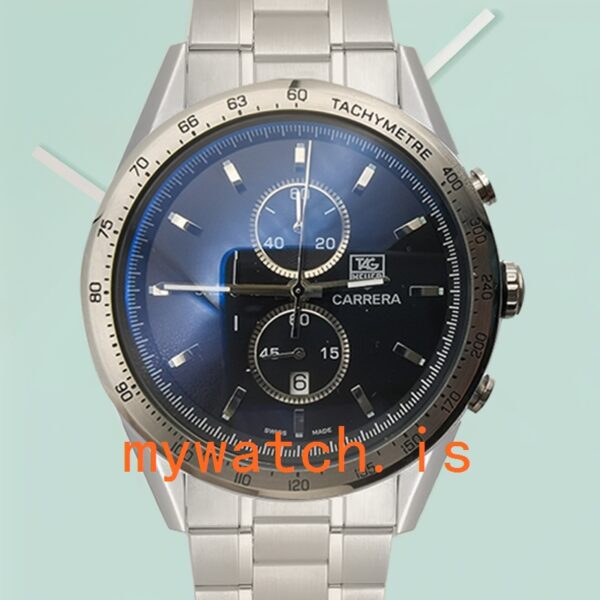 Tag Heuer Carrera 43mm Mens CarreraBKSB005 Japanese Quartz Bracelet: A Timeless Masterpiece