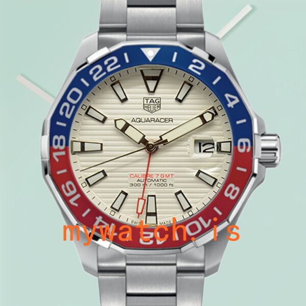 Tag Heuer Aquaracer WAY201F-001 Men 43mm Automatic: Genuine vs. Replica