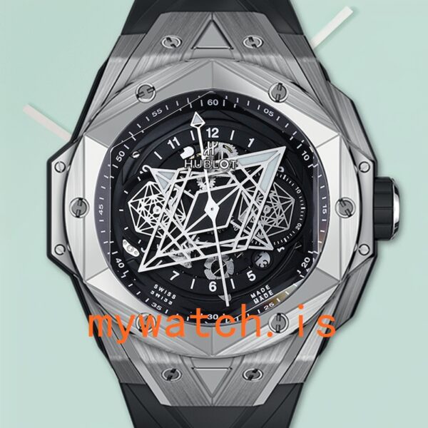 Hublot Big Bang 418.NX.1107.RX.MXM19 Men 44mm Black Dial Silver-tone: A Masterpiece of Precision and Style