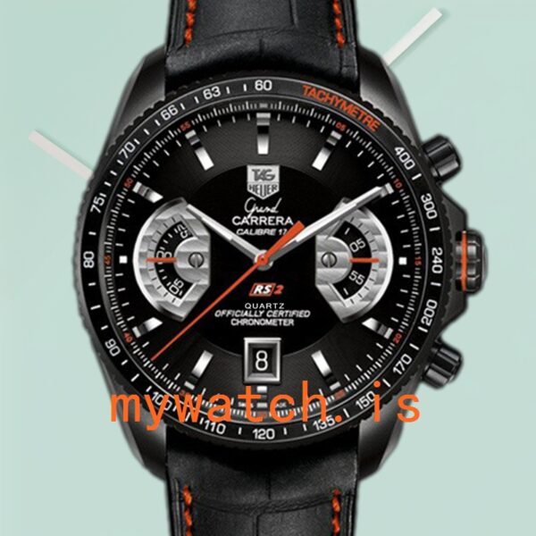 Tag Heuer Grand Carrera Men CAV518K.FC6268 43mm Stainless Steel Quartz: Genuine vs. Replica Analysis