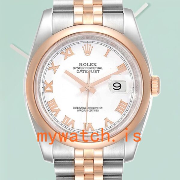 Rolex Datejust 36mm 116201-63601 Mens Automatic: Authentic vs. Replica