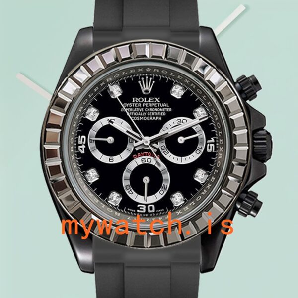 Rolex Daytona 40mm 116589 Mens Black-tone: Genuine vs. Replica Analysis