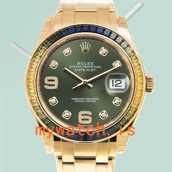 Rolex Pearlmaster 31mm Ladies 86348SABLV-42748 Green Dial: Genuine vs. Replica Analysis