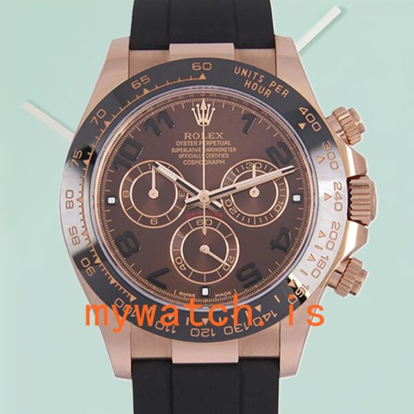 Rolex Daytona 116515 40mm Mens Rubber Band Ceramics Bezel: Genuine vs. Replica