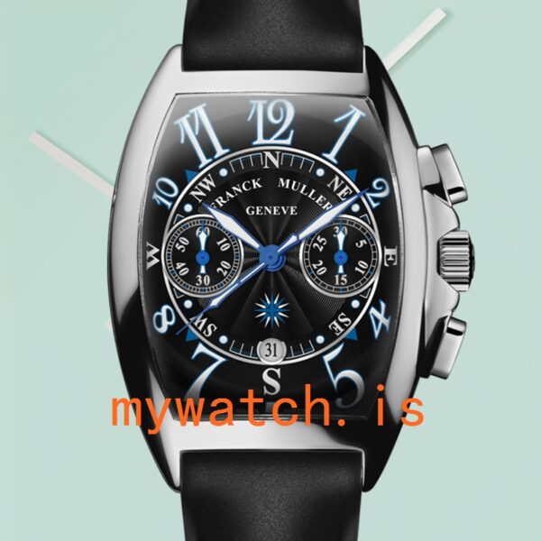 Franck Muller Mariner Mens 8080 CC AT MAR-2 40mm Silver-tone: A Timeless Masterpiece