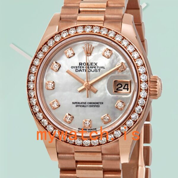 Rolex Datejust 28mm Ladies m279135rbr-0010: Genuine vs Replica Analysis