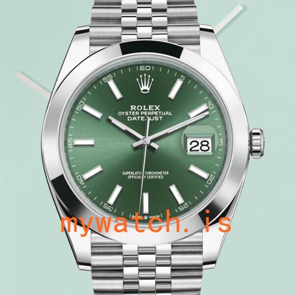 Rolex Datejust m126300-0020 41mm Mens Silver-tone: A Timeless Classic
